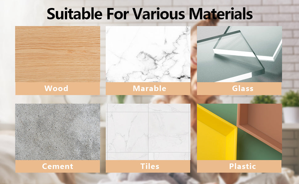 Crystal-clear, blends with any decor